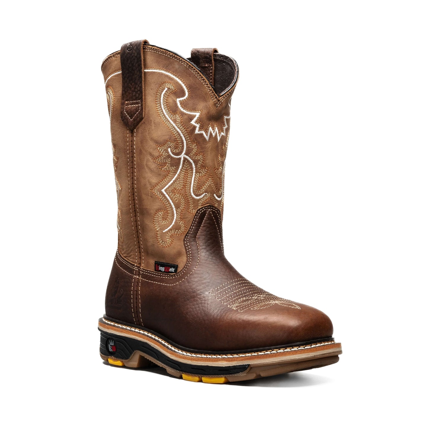 Soft Toe Lightweight Square Toe Work Boots Slip On