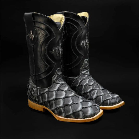 Vintage Fish Bulldog Boots
