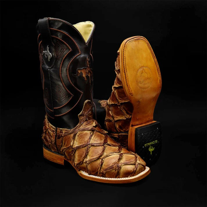 Vintage Fish Bulldog Boots