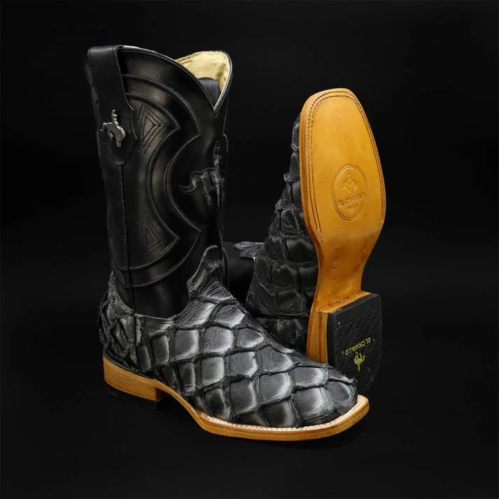 Vintage Fish Bulldog Boots