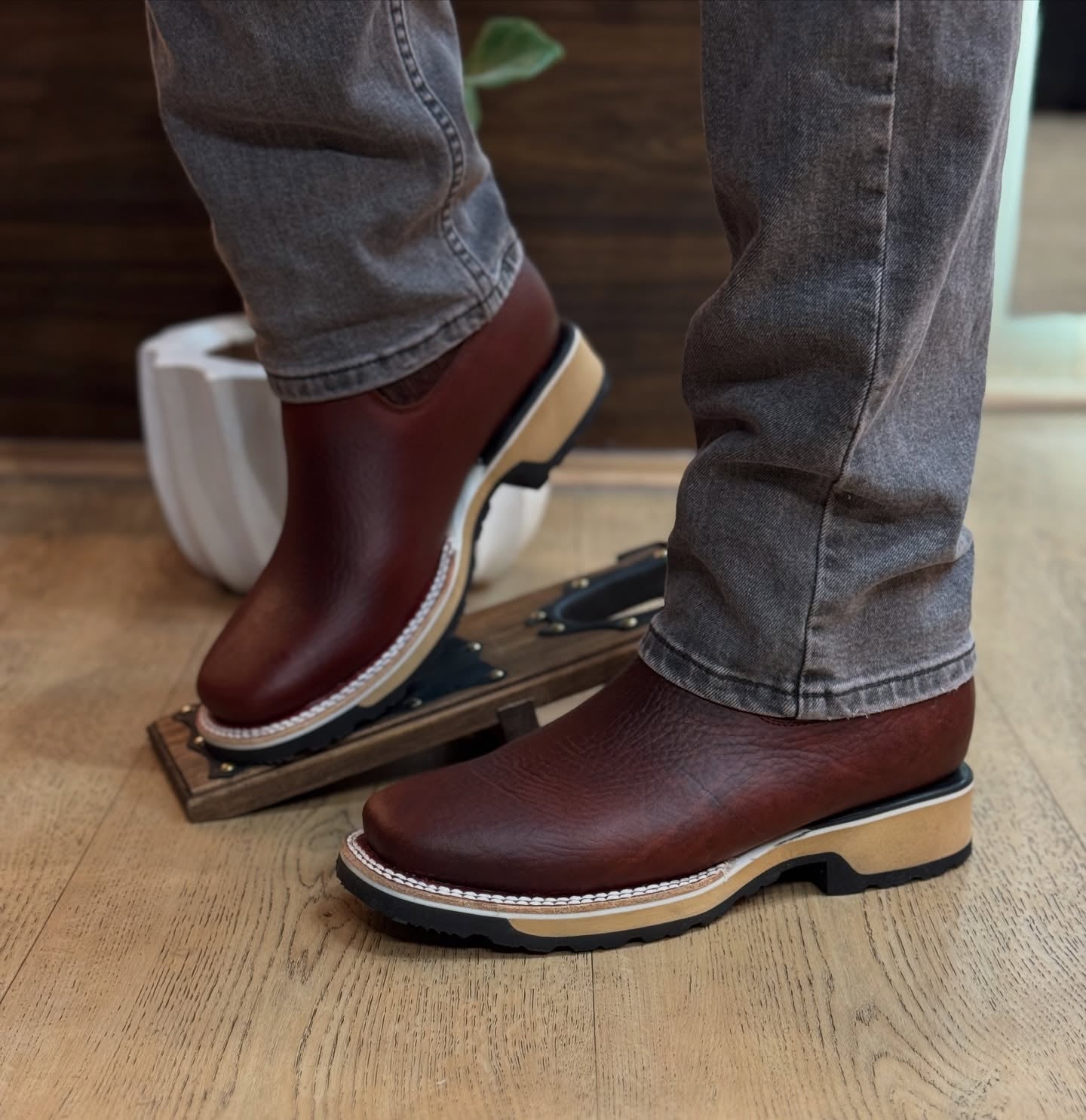 Western Waterproof Ankle Boots