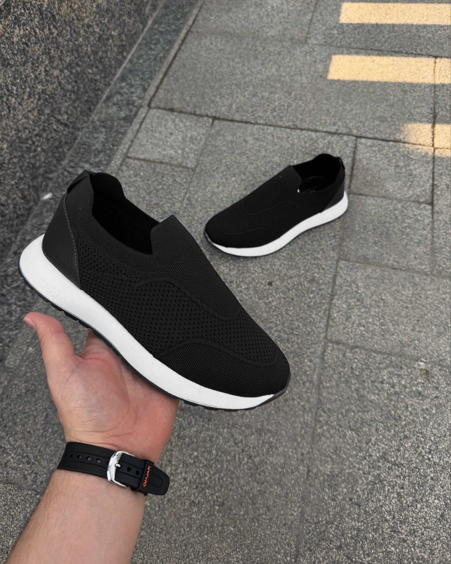 Knit Anti-Slip Sneakers