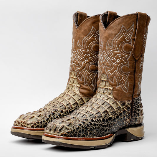 Caiman Neck Boots With 3D EXCLUSIVE Sole