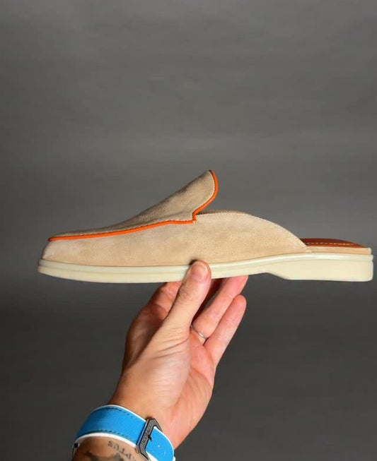 Italian Suede Mules