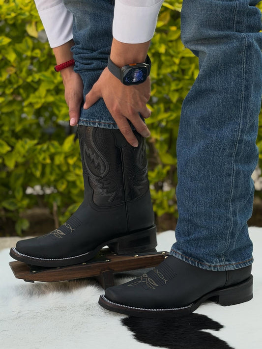 Handcrafted Vintage Western Ranch Boots