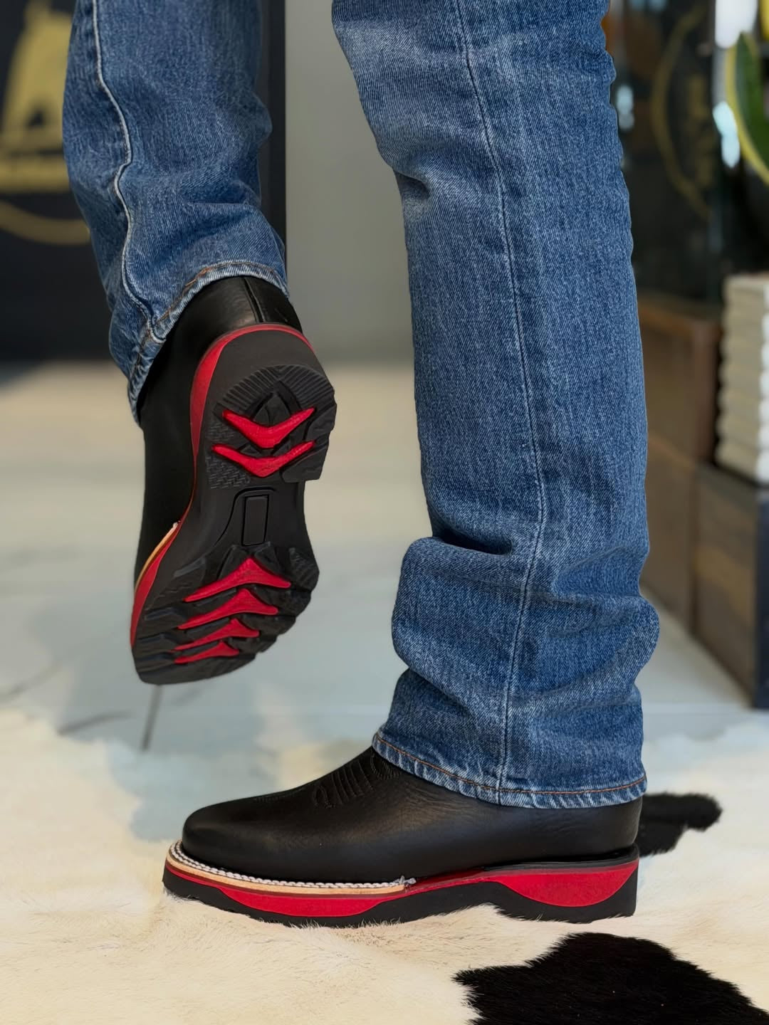 Italian Vintage Deerskin Ankle Boots