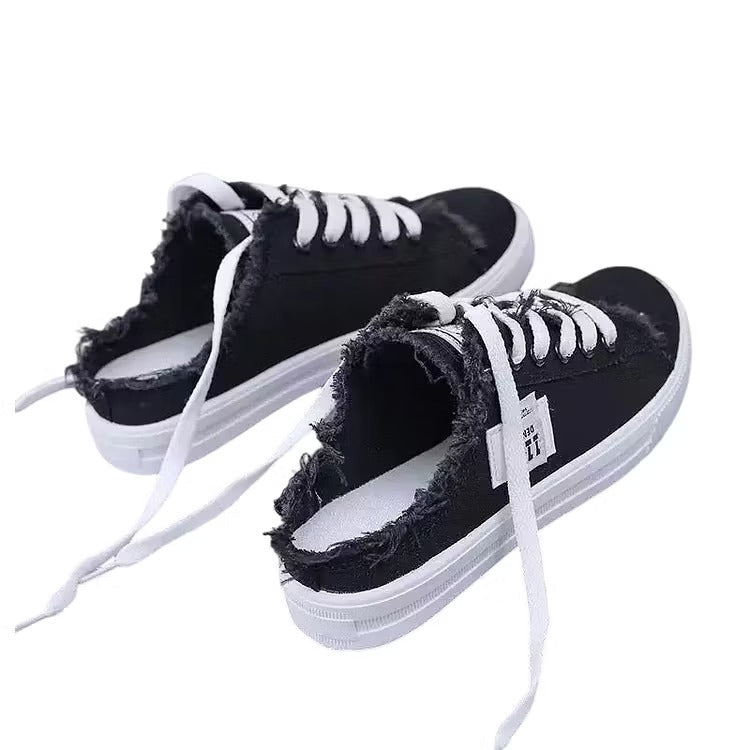 Women's Denim Mule Sneakers