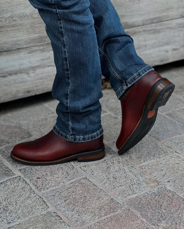 Italian Cowhide Ankle Boots