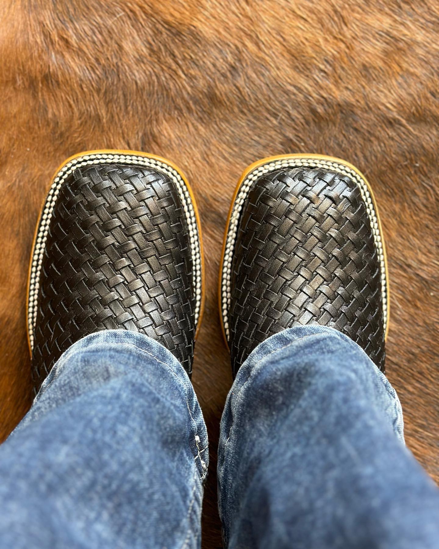Original Handmade Square Toe Cowboy Boots