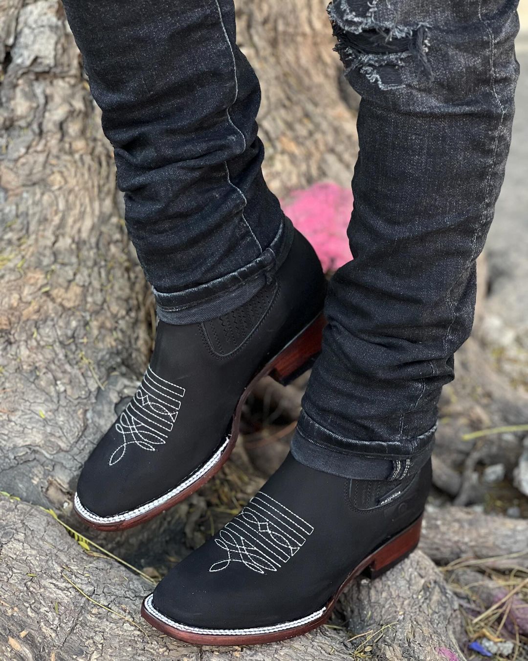Classic Handmade Embroidered Boots