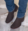 2024 Men's Suede Solid Color Cowboy Boots