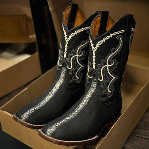 2025 Men's Vintage Embroidered Knight Boots
