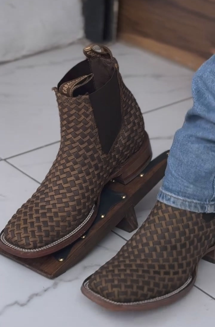 Handmade Bulldog Ankle Boots