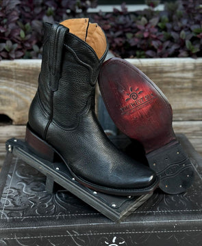 Italian Vintage Cowhide Cowboy Boots