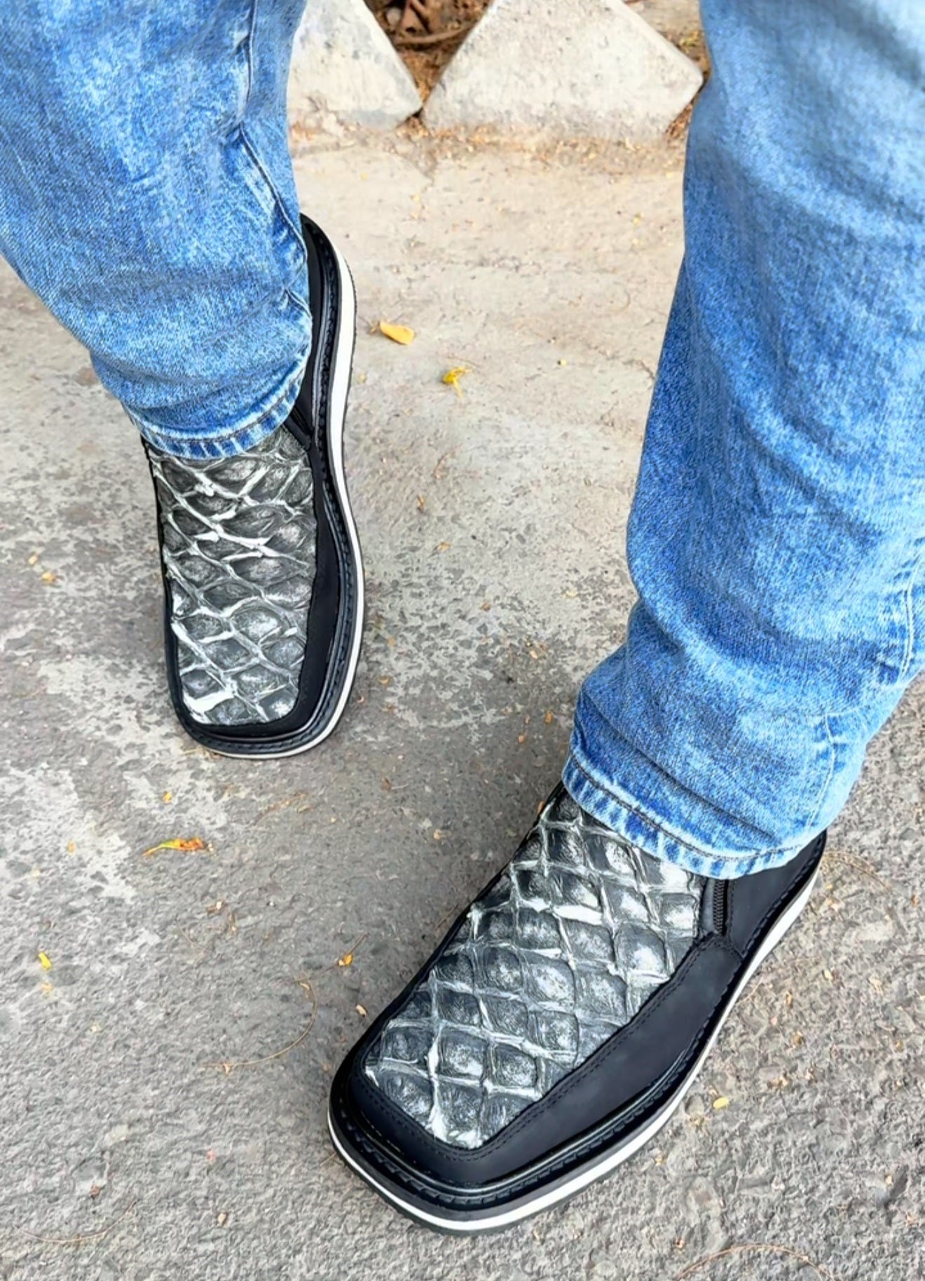 Vintage Custom Western Cowboy Boots