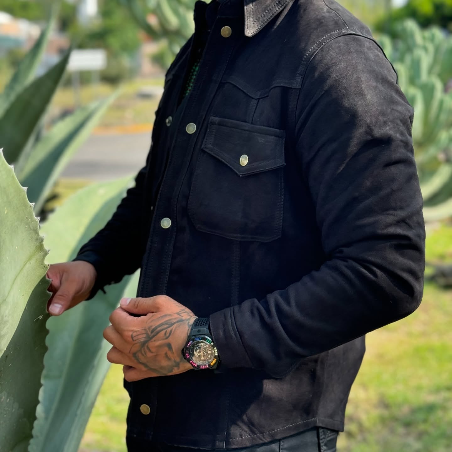 Western Cowboy Suede Jacket