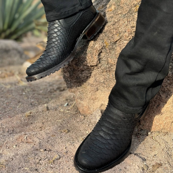 Vintage Python Cowboy Boots