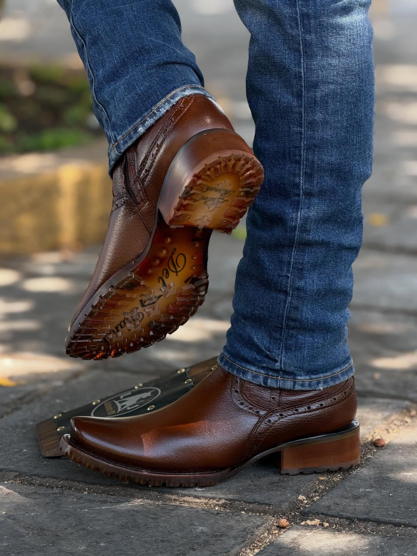 Italian Vintage Deerskin Boots