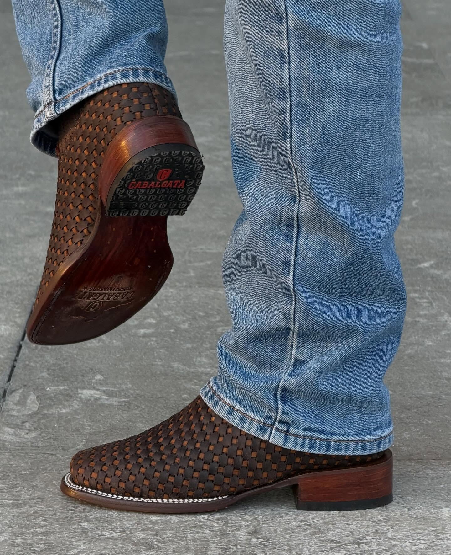 Handcrafted Cowhide Ankle Boots
