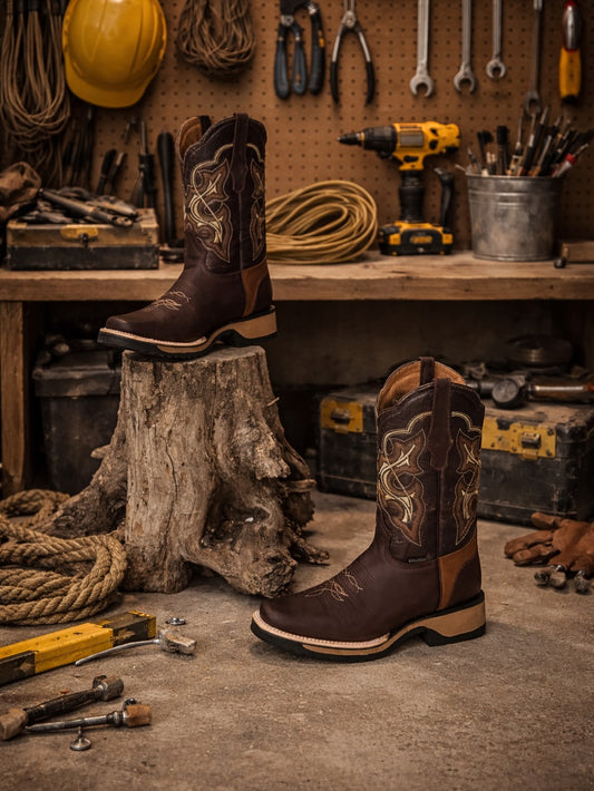 Gold Rodeo Cowboy Boots(Buy 2 Free Shipping✔️)