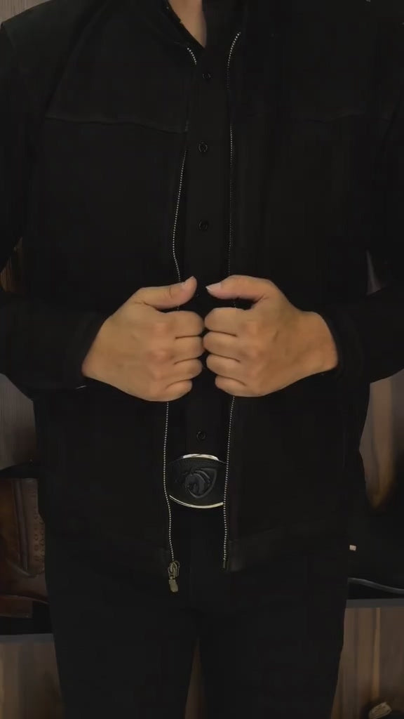 Western Classic Suede Jacket