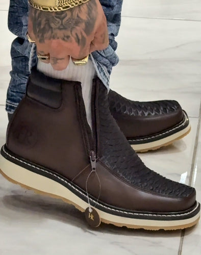 Western Python Vintage Cowboy Boots
