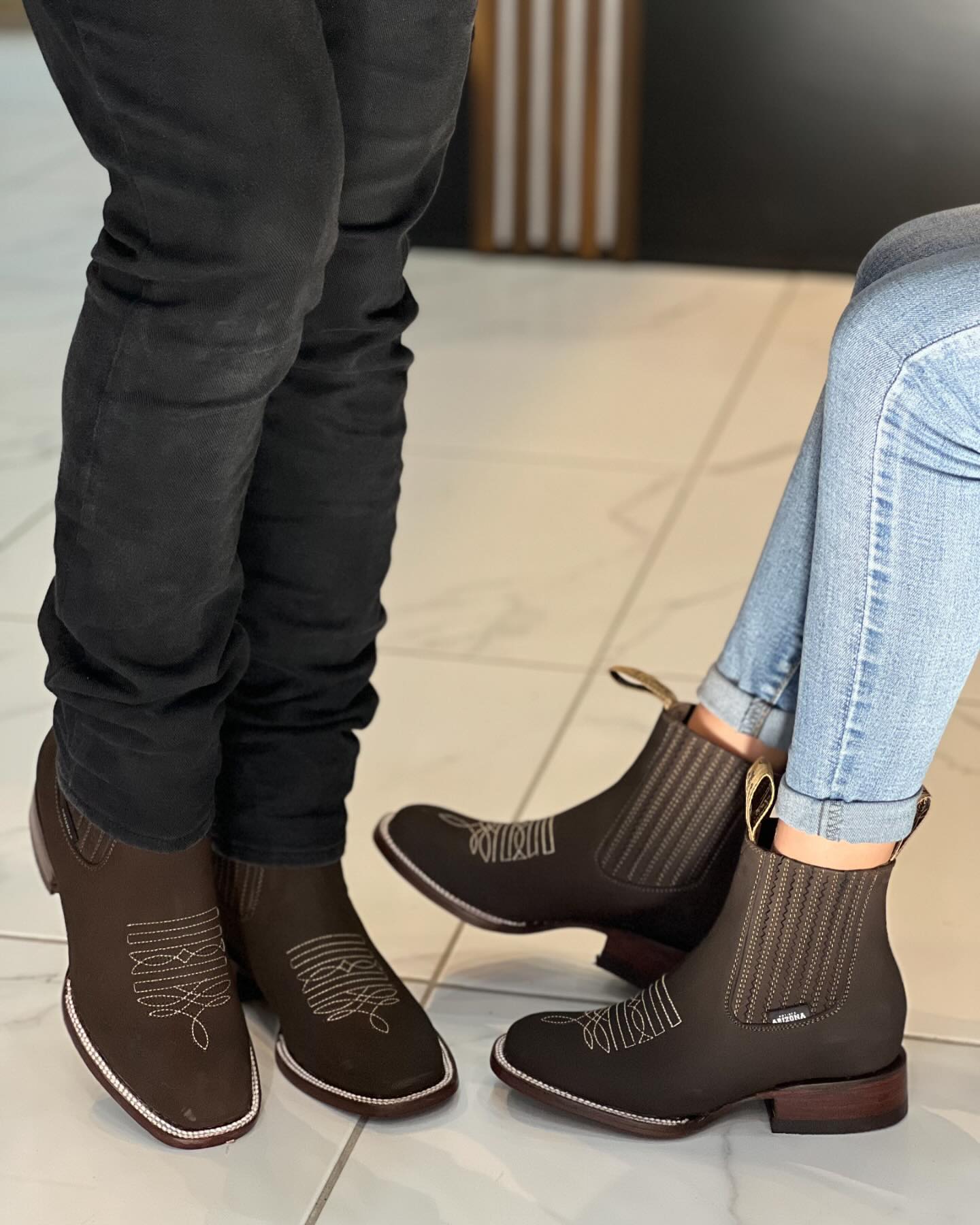 Classic Handmade Embroidered Boots