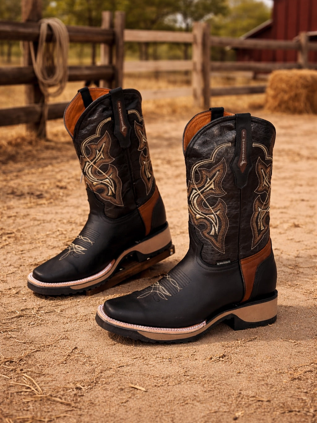 Gold Rodeo Cowboy Boots(Buy 2 Free Shipping✔️)