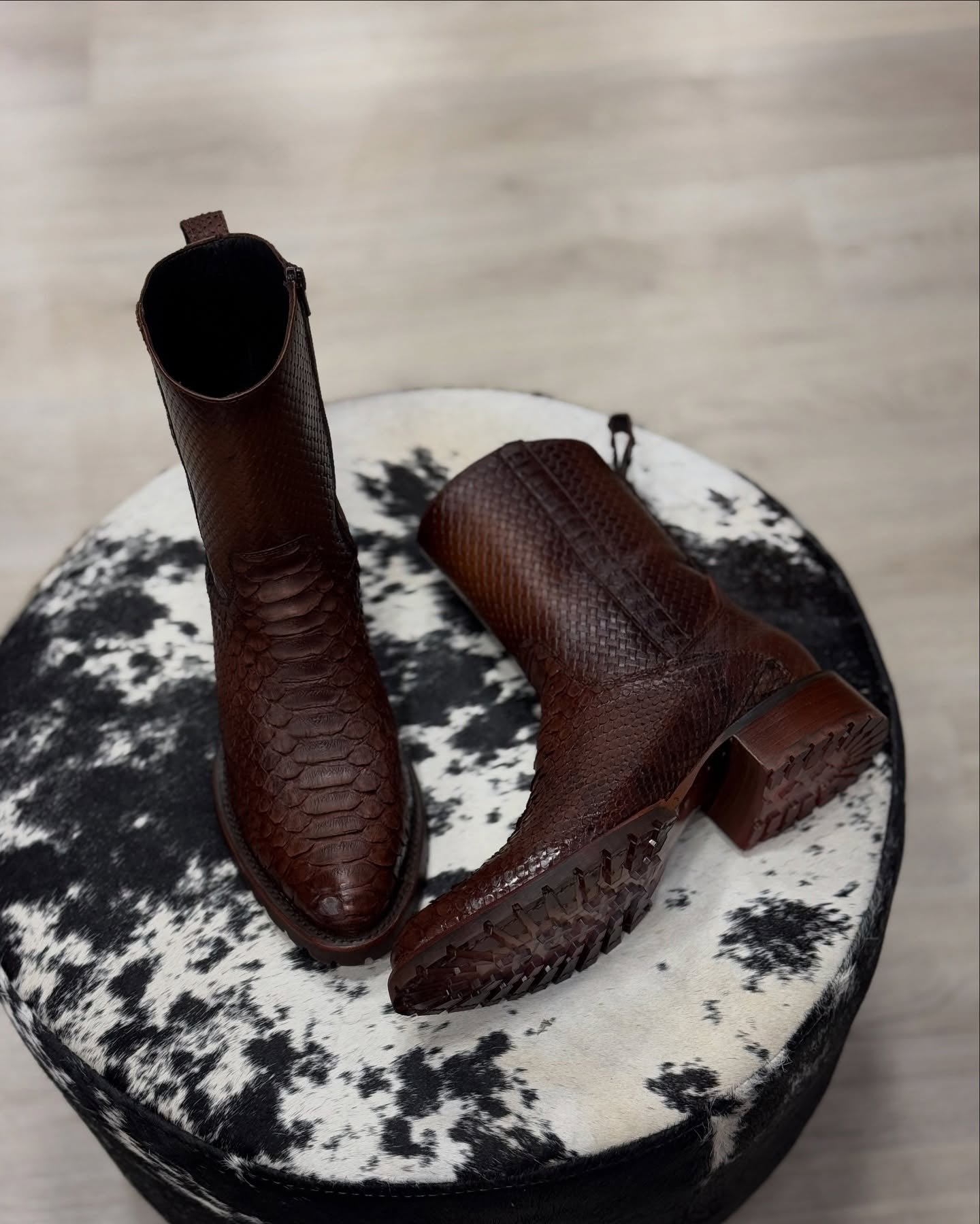 Italian Handmade Python Western Boots(Buy 2 Free Shipping✔️)