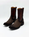 Hand Carved Vintage Ranch Cowboy Boots