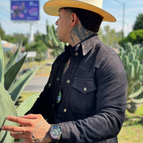 Western Cowboy Suede Jacket