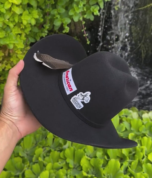 Feather Accessories Cowboy Hat