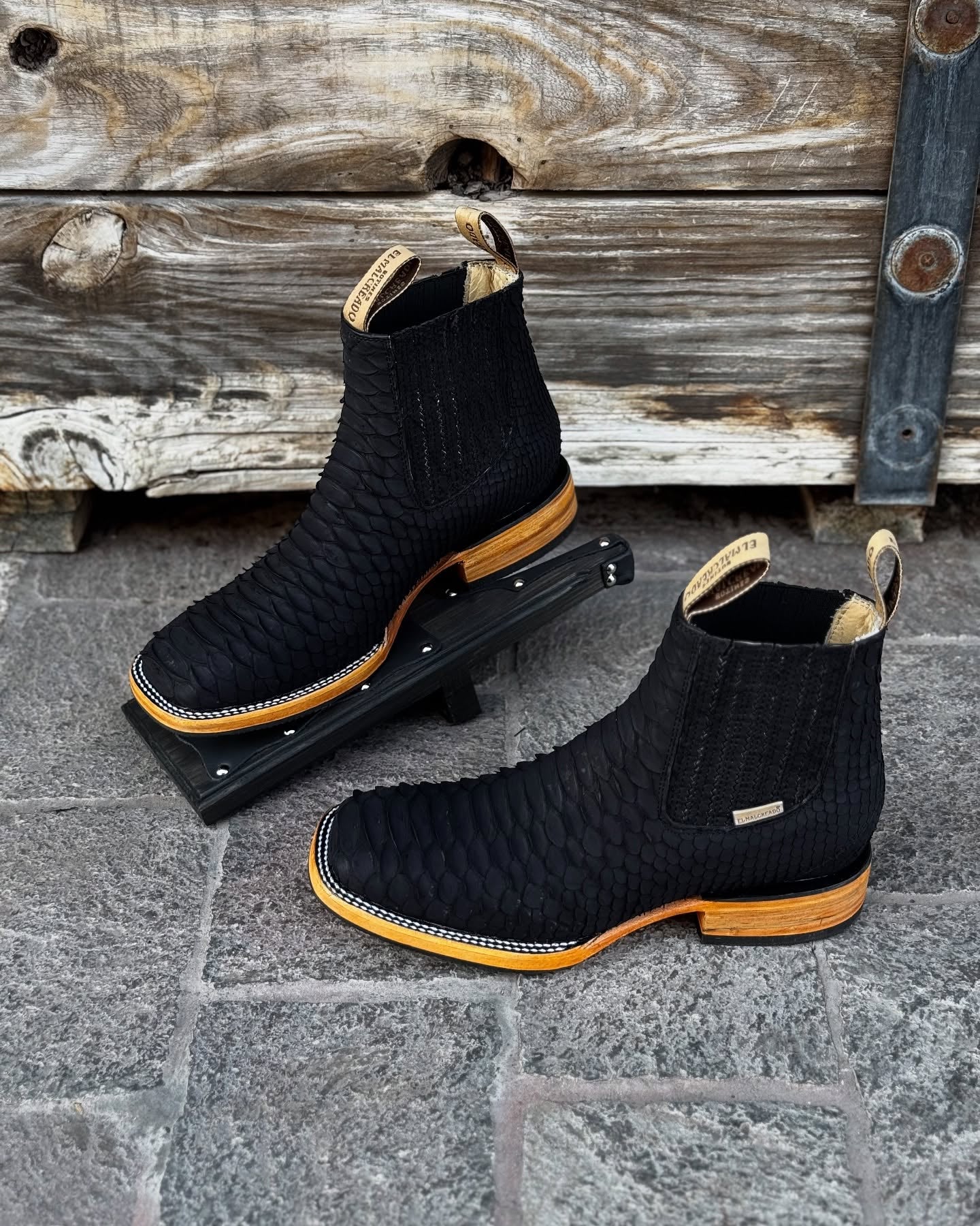 Handmade Python Cowboy Boots