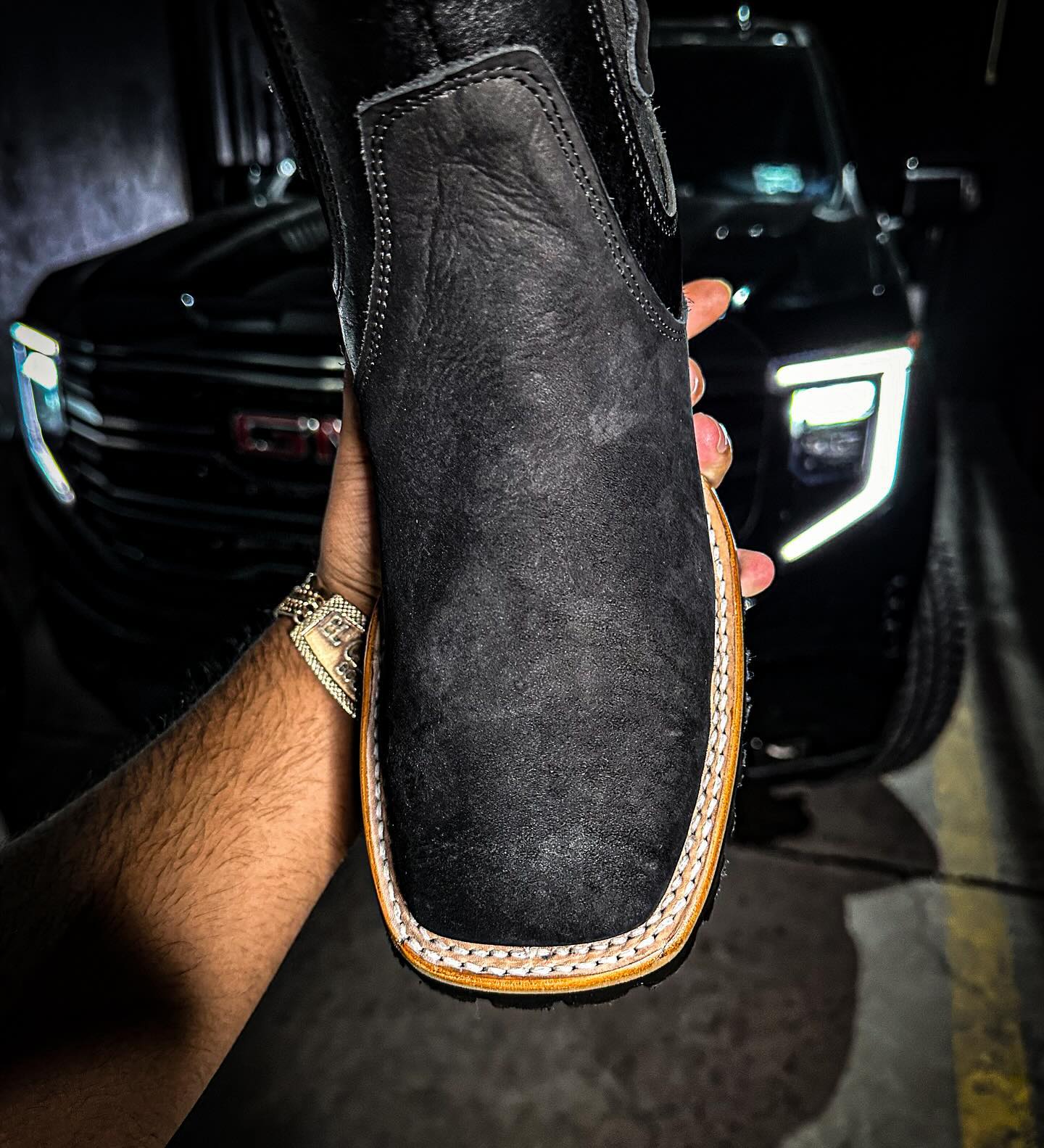 Vintage Z1 Suede Cowboy Boots