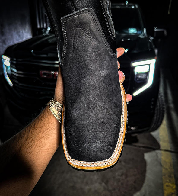 Vintage Z1 Suede Cowboy Boots
