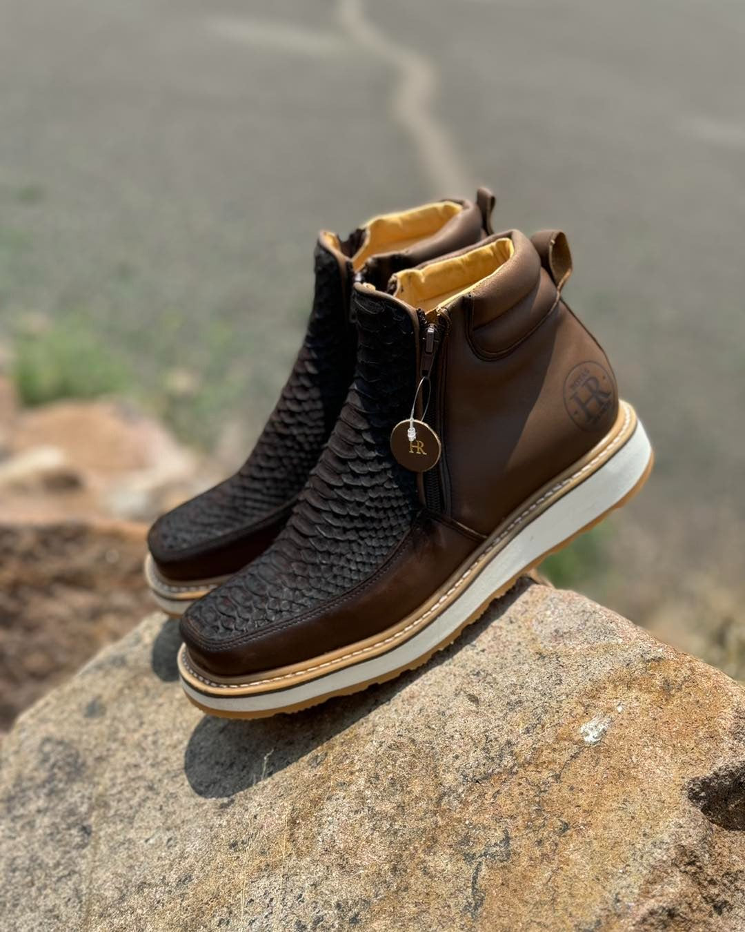 ⏰ Last Day Promotion $10 Off-Italian Vintage Python Cowboy Boots(Buy 2 Free Shipping✔️)