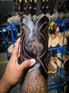 Italian Hand Carved Cowboy Boots