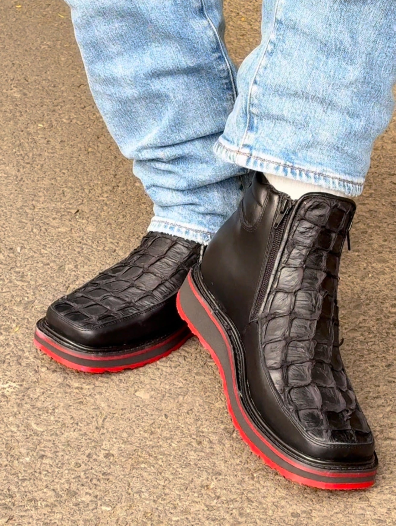 Vintage Custom Western Cowboy Boots