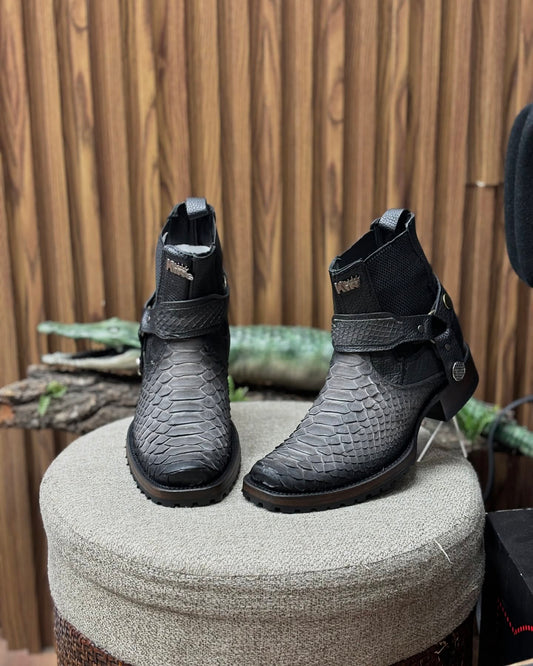 Customized Vintage Python Cowboy Boots