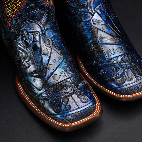 Square Heel Western Boots