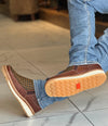 Hand-woven Cowhide Boots