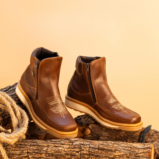 New Trend Cowhide Cowboy Boots(Buy 2 Free Shipping✔️)
