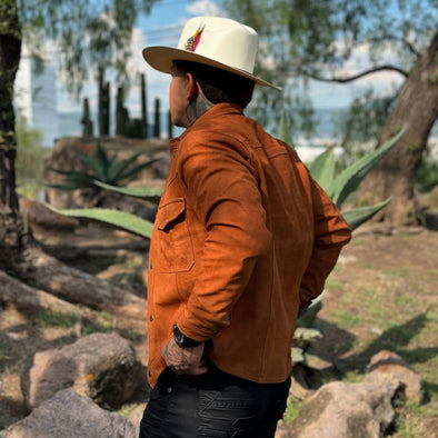 Western Cowboy Suede Jacket