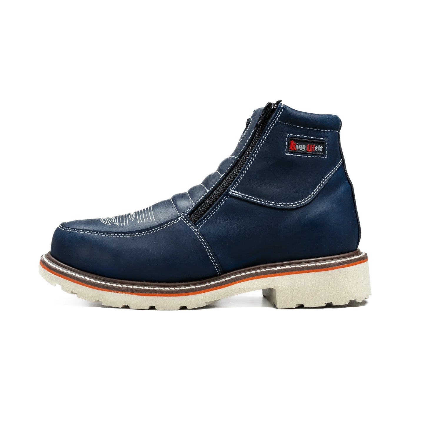 Zipper Double Density Sole Work Boots