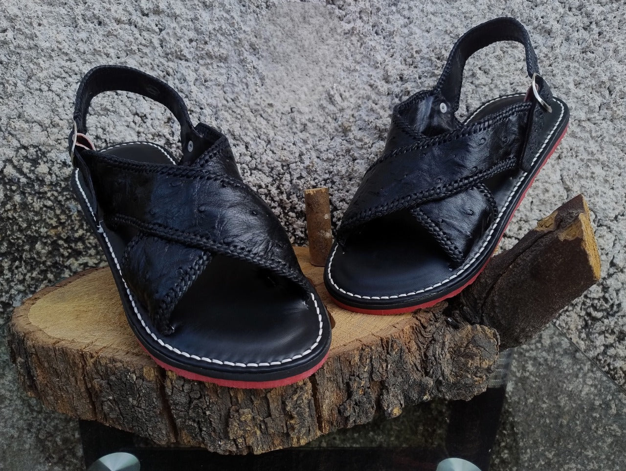 Handmade Ostrich Skin Sandals(Buy 2 Free Shipping✔️)