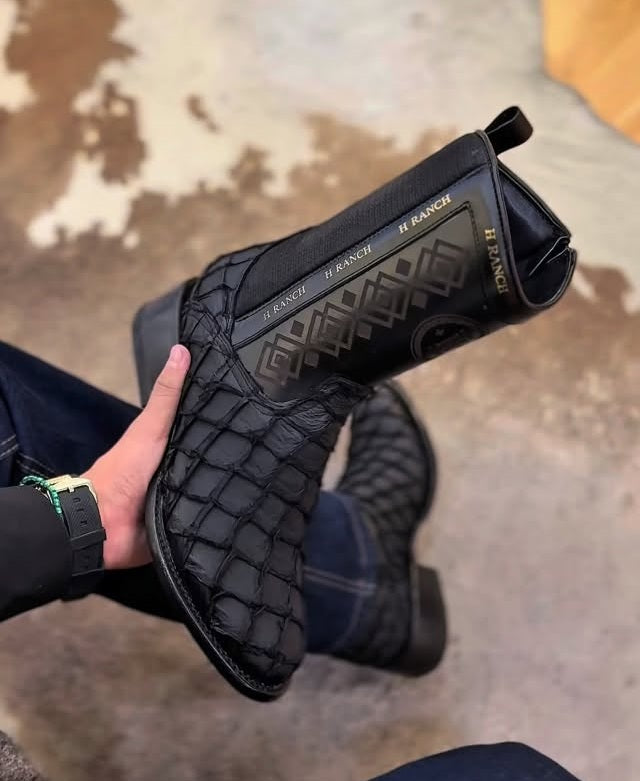 Italian Handmade Vintage Ranch Boots
