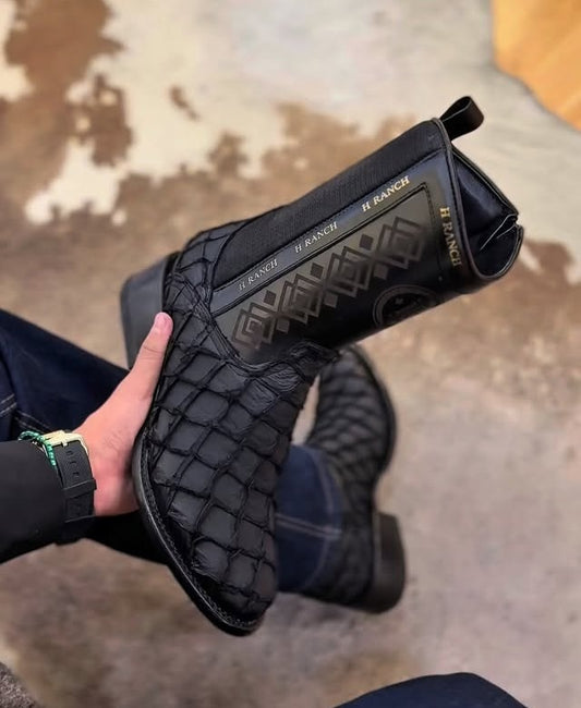 Italian Handmade Vintage Ranch Boots