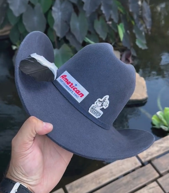 Feather Accessories Cowboy Hat