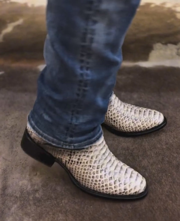 Handmade Vintage Printed Python Boots(Buy 2 Free Shipping✔️)