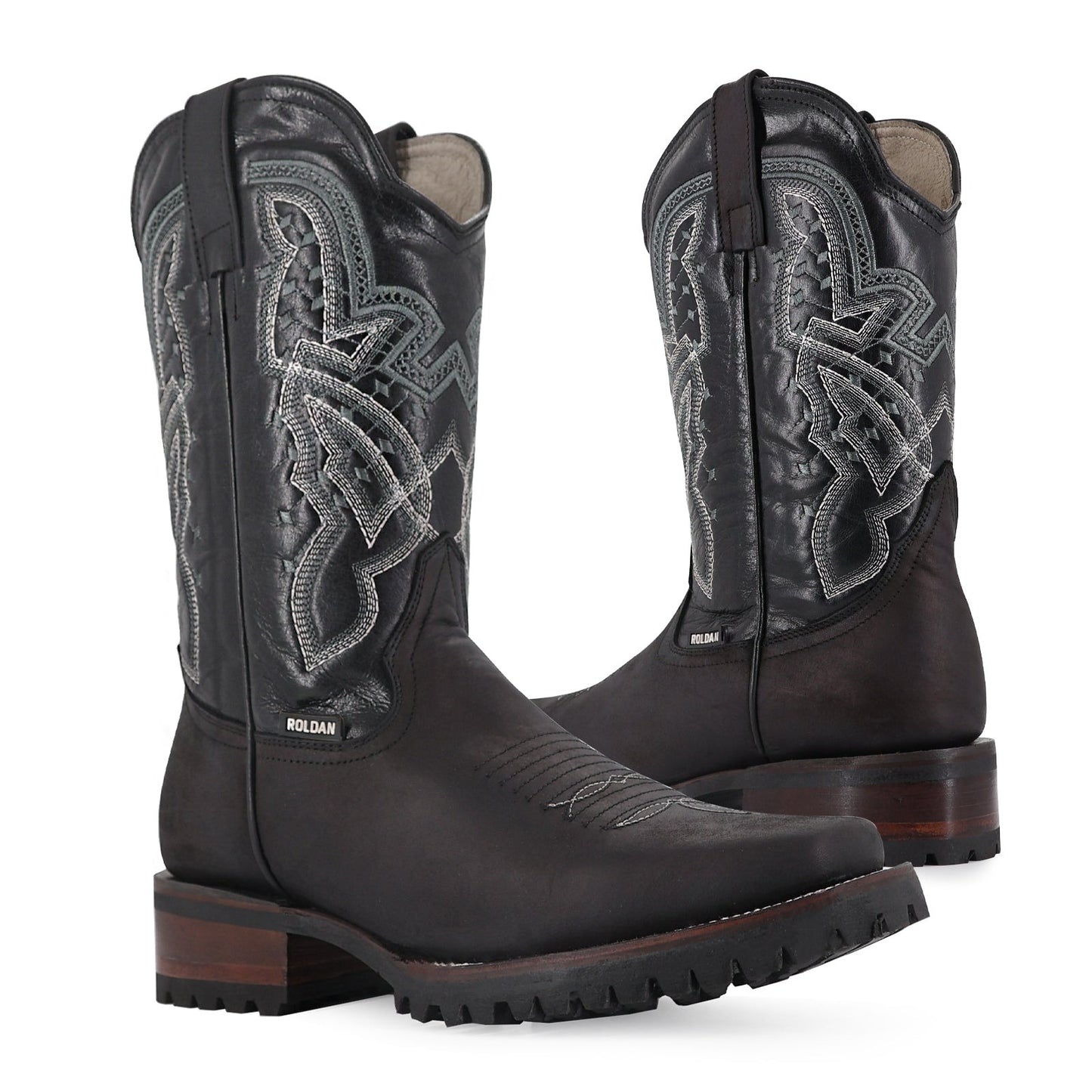 Vintage Cowhide Embroidered Ranch Boots(Buy 2 Free Shipping✔️)